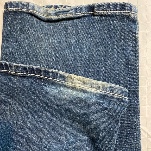 Wired Heart Blue Denim Jeans tall waist 29 - Picture 7 of 9